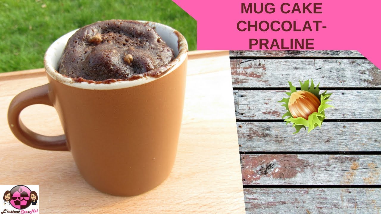 Recette Mug Cake Chocolat Coeur Praline Facile L Instant