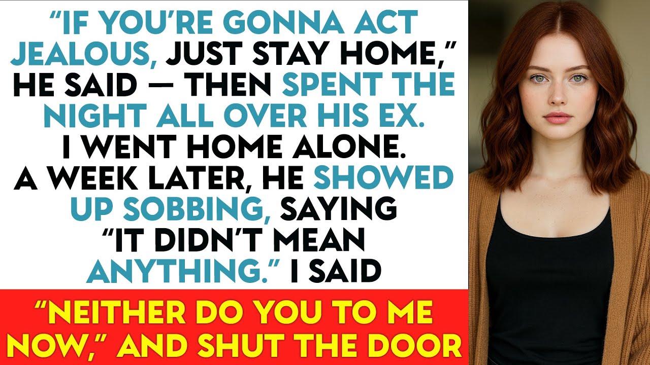 “If You’re Gonna Act Jealous, Just Stay Home,” He Said — Then Spent The Night All Over His Ex...