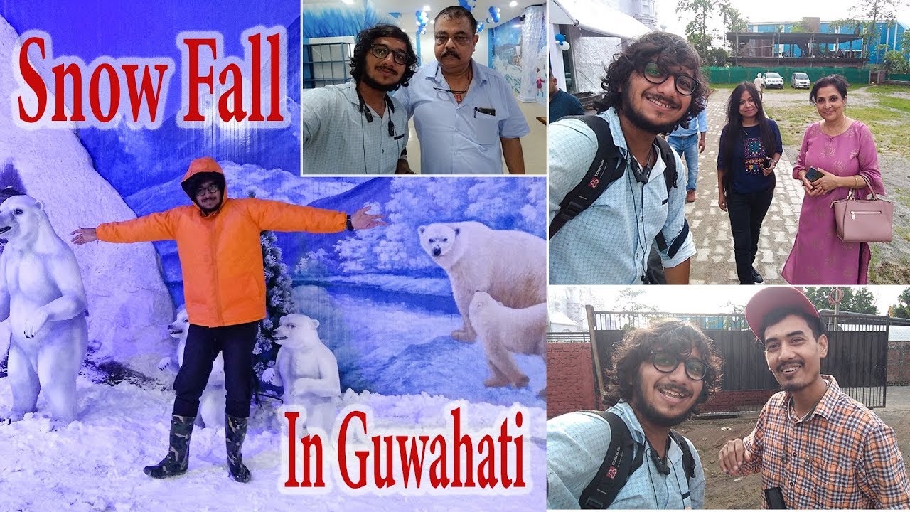 Frozen Ice park In Guwahati Lokhra Kapil Vlog First