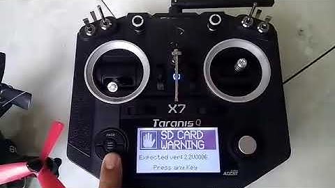 Taranis qx 7 LUA SCRIP telemetry racing drone