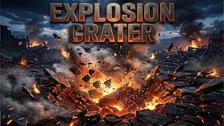 🔥 TerraForge Explosion Crater URP - Next-Gen Procedural Craters for Unity 6!