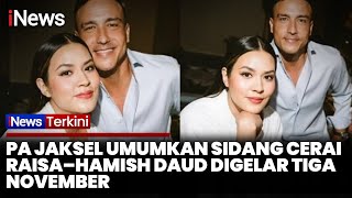 Download lagu Raisa Gugat Cerai Hamish Daud, PA Jaksel: Sidang Perdana 3 November | iNews Terkini (23/10)
