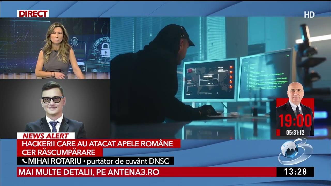 Atac cibernetic fără precedent la Apele Române. Infrastructura paralizată