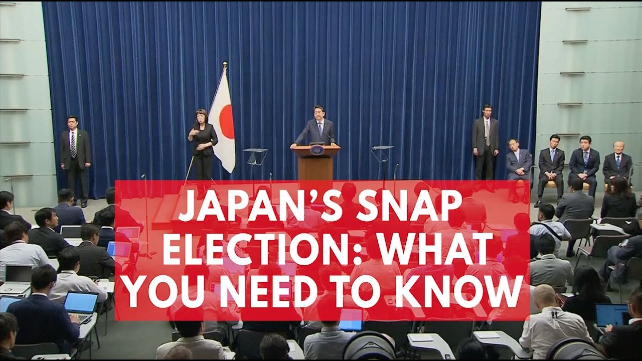 What You Need To Know About Japan’s Snap Election