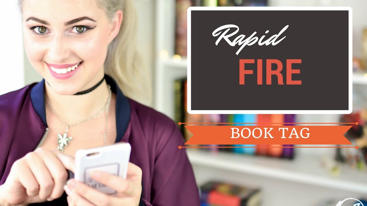 Rapid Fire Book Tag | Book Roast
