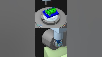 ENCY CAM Mill 3+2 Axis Finishing Simulation #encycam #cncmachine #cadcamcnc #cadcamsolution #softone
