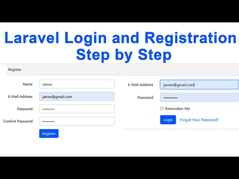 Laravel 7 Login and Registration