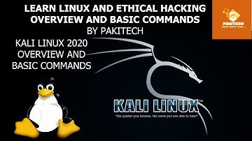 Kali Linux Overview and Basic Commands - in Urdu/Hindi