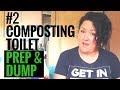 How to Prep & Dump your RV Composting Toilet THE EASY WAY!