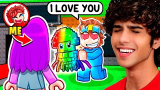 I Became an E GIRL, And He Gave Me OP BRAINROTS…