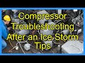 Compressor Troubleshooting After an Ice Storm Tips