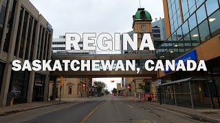 Regina, Saskatchewan, Canada - Driving Tour 4K