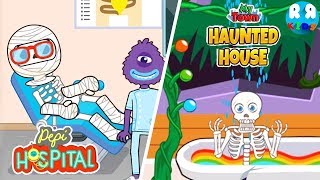 Pepi Hospital and My Town Haunted House - Scary Hospital in My Town screenshot 5