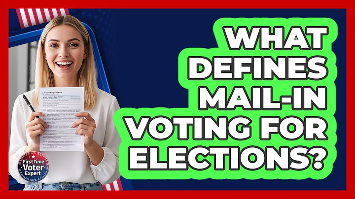 What Defines Mail-In Voting For Elections?
