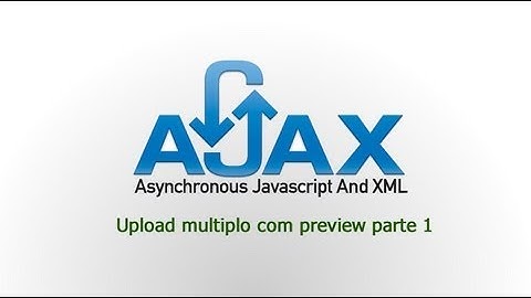 Upload de imagens com preview com ajax pt1