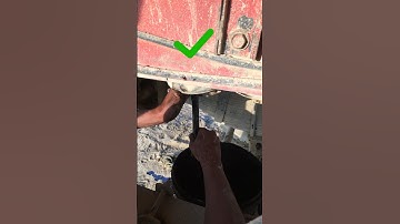 Dumper filter to remove old oil from engine tips#shorts #welding