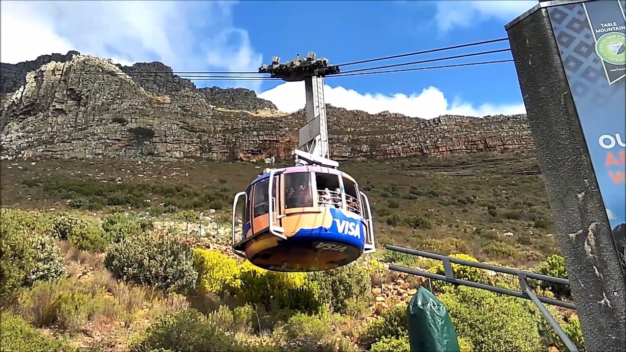 Table Mountain Cable Car in Cape Town - South Africa | Cape Town Vacation Travel Guide - YouTube