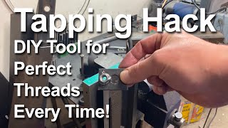 "Square Tap" DIY tool allowing you to easily thread a hole keeping the tap perpendicular to the work