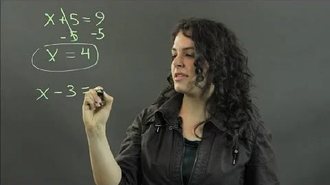 How to Solve Algebra Equations Using Inverse Operations : Measurements & Other Math Calculations