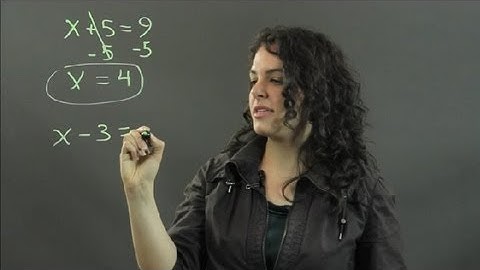 How to Solve Algebra Equations Using Inverse Operations : Measurements & Other Math Calculations