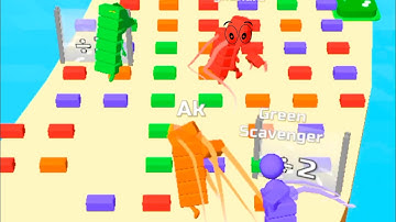 Bridge Race All Levels walkthrough gameplay Android iOS Free Update Mobile games FDQ6BS