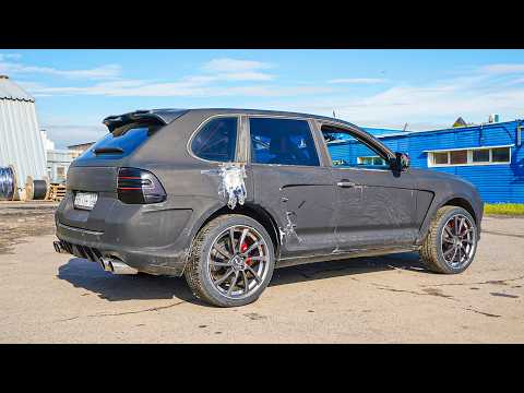 ВТОРАЯ ЖИЗНЬ PORSCHE CAYENNE TOP CAR ЗА 200 000 РУБЛЕЙ.