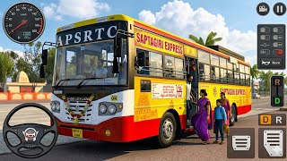 🔥 APSRTC SAPTAGIRI EXPRESS BUS 🚌 Bus Simulator India | Android Gameplay! screenshot 1