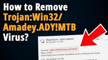 Remove Trojan:Win32/Amadey.ADY!MTB in Windows 11 & 10?
