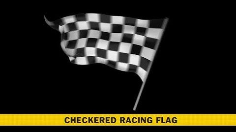 Checkered Racing Flag | Motion Graphics - Videohive template