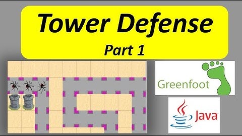 Greenfoot - Tower Defense - Part 1