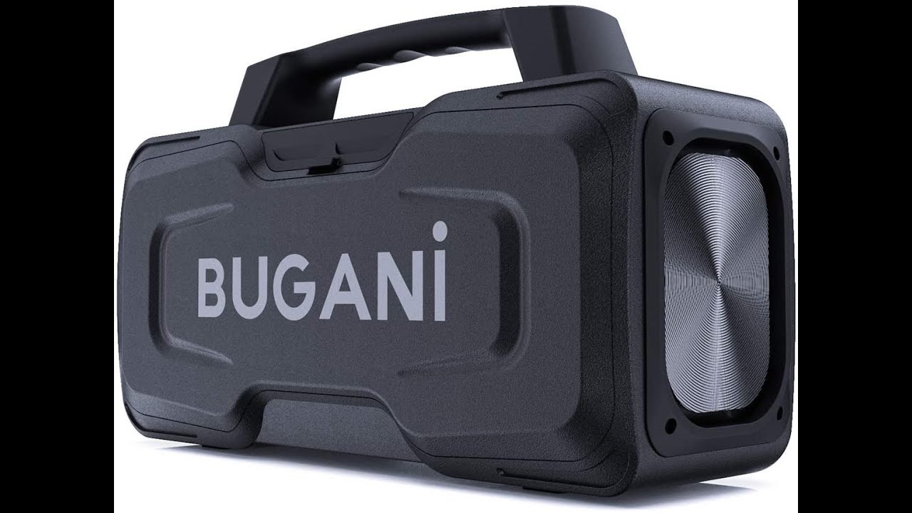 Bugani M118 Bluetooth Speaker Boom Box Stereo Amplify Louder Speaker