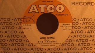 (((MONO))) The Troggs - Wild Thing - Vinyl 45 rpm - 1966 Resimi