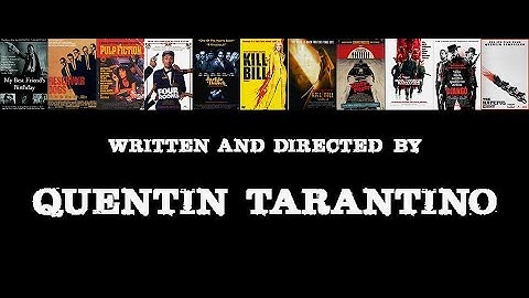 Quentin Tarantino - "Always shoot first, ask questions later"   (HD VIDEO)