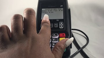 How to Easily Adjust Tips on the Dejavoo Z8  Desktop Terminal | AMP Payment Systems