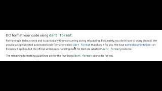 effective dart format