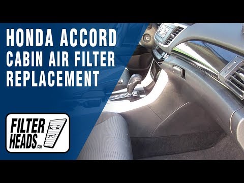 How to Replace Cabin Air Filter 2016 Honda Accord