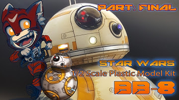 Bandai Star Wars BB-8 1/2 Scale Plastic Model Part: 2(Speed Build)