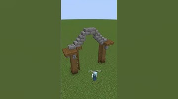 Minecraft amusement park entrance build