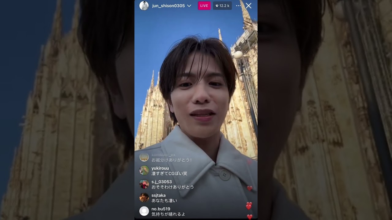 志尊淳のインスタライブ 13/01/2024 Shison Jun’s Instalive 3回目と4回目と5回目　#志尊淳 #junshison #instalive #インスタライブ