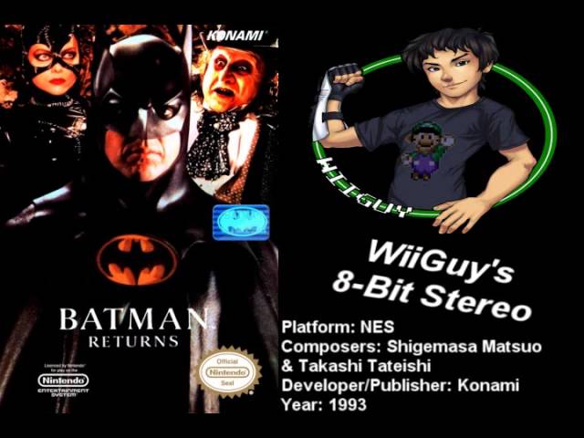 Batman Returns (NES) Soundtrack - 8BitStereo - YouTube