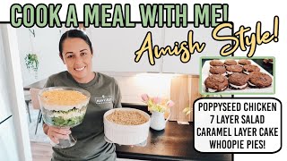 AMISH/MENNONITE STYLE COOKING | EASY DINNER IDEAS | LYNETTE YODER