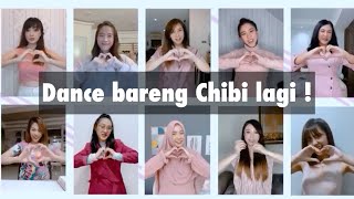 Dance bareng CHIBI lagi! Love is you \u0026 Pura-pura Cinta