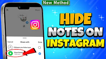 How To Hide Notes On Instagram 2024 [ Exact Way ]