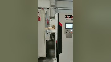 Fanfold Corrugated Cardboard Production Line #shorts