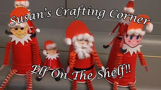 Susan's Crafting Corner: Elf on the Shelf with Secret treat!!