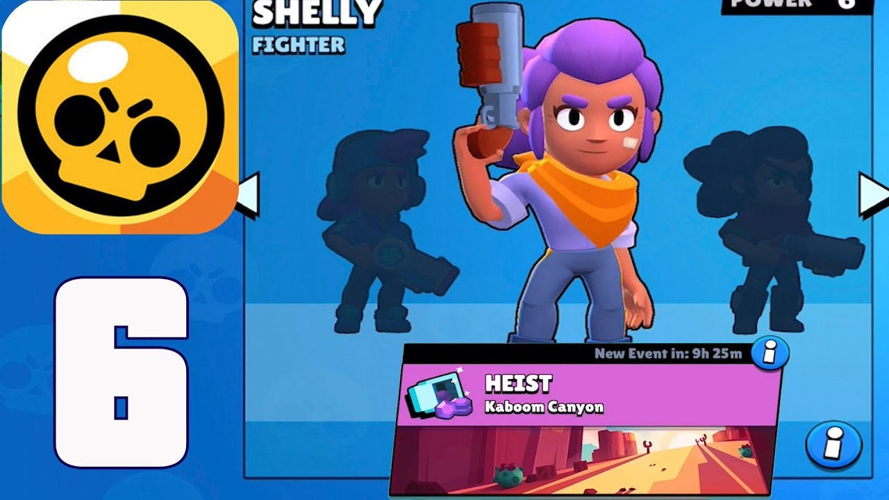 Brawl Stars - Gameplay Walkthrough Part 6 - Shelly Heist (iOS, Android ...