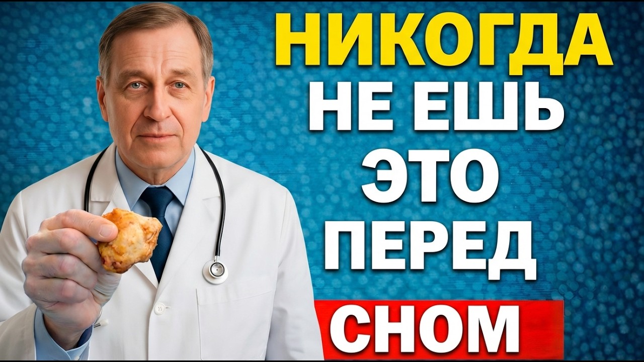Если Вам Больше 60: НИКОГДА не ЕШЬТЕ ЭТО на Ночь или Разрушите свои Почки