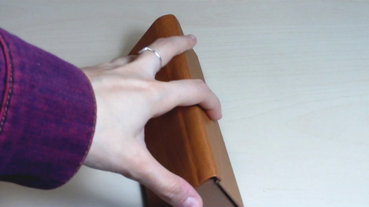 Etui à lunette pliable dark brown