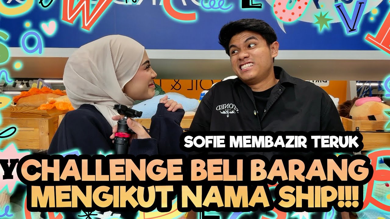 SYAHMIE MENARI DI TENGAH MALL !!?? SYAHMIE AND SOFIE BERGADUH TERUK ??!!!