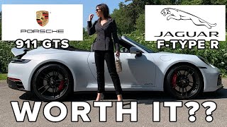 Porsche 911 GTS vs Jaguar F-TYPE R: WHICH IS WORTH YOUR MONEY??